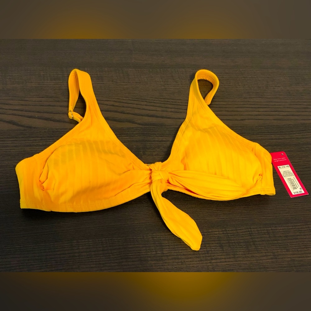 Yellow Bikini Top